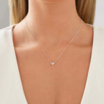 Heart Me NECKLACE – Silver Love Sparkle - Image 2