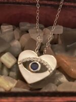 Devil's Eye NECKLACE – Silver / Navy