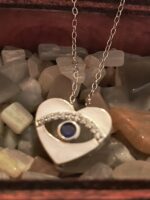 Devil's Eye NECKLACE – Silver / Navy