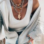 Zen lightning necklace