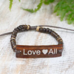Coco Slogan Bangle “Love All” - Image 3