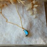 Κολιέ Σελήνη Tandava με Λαβραδορίτη – Χειροποίητο Ginandger - Image 4