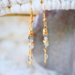 Σκουλαρίκια Adrika με Λαμπραδορίτη - Image 3