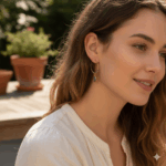 Σκουλαρίκια Pipa Λαμπραδορίτη - Image 5