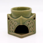 Τετράγωνος Βούδας Αρωματιστής – Light Jade Dusty Blue - Image 3