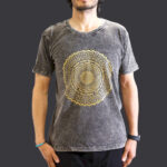 Stonewashed T-shirt Nomad Sari – Mandala - Image 2