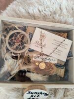 Sunshine Kit – Κολιέ Ήλιος από Ανοξείδωτο Ατσάλι με Ονειροπαγίδα &Φυσικό Αμέθυστο - Image 3