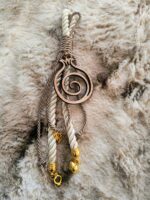 Χειροποίητο Γούρι 2026 ξύλινο ρόδι