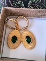 Boho Zen Gift Box Meladi – Χειροποίητος Ξύλινος Άγγελος, Σκουλαρίκια & Notebook - Image 2