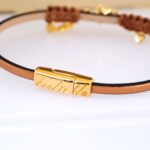 Δερμάτινο Βραχιόλι Γούρι 2026 Αστέρι - Image 2