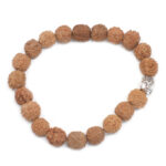 Rudraksha Buddha Bangle Mala – Αυθεντικό Βραχιόλι Ινδονησίας (Natural)