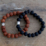 Rudraksha Buddha Bangle Mala – Αυθεντικό Βραχιόλι Ινδονησίας (καφέ) - Image 3