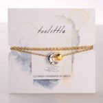 Χειροποίητο Κολιέ-Γούρι 2026 Φεγγαράκι Ασήμι & Χρυσό - Image 3