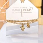 Χειροποίητο Κολιέ Γούρι 2026 με Άγγελο & Επίχρυσο '26