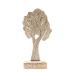 Ξύλινη 3D Διακόσμηση «Μοναχικό Δέντρο στο Δάσος» από Ξύλο Μάνγκο – Handcrafted & Fair Trade - Image 4