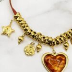 Κολιέ Boho με Charms & Κεντρική Καρδιά Amber – Wild & Free - Image 2