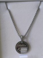 Κολιέ “Passion” – Wish Coin επιπλατινωμένο, αλυσίδα & clip - Image 5