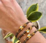 Χειροποίητο γούρι - βραχιόλι Μάτι - Image 2