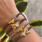 Χειροποίητο γούρι Βραχιόλι καρδιά - Image 3