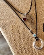 Χειροποίητο κολιέ γούρι κύκλος - Image 2