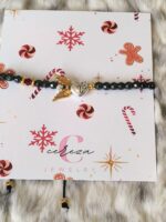 Χειροποίητο γούρι Βραχιόλι καρδιά με φτερά