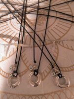 Χειροποίητο κολιέ γούρι κύκλος