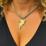 Κολιέ Boho Chic με Χρυσό Φύλλο – Wild & Free - Image 2