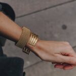 Ρυθμιζόμενο Βραχιόλι Χειροπέδα από Ατσάλι 316L με Πλέξη Polish Mesh - Image 2