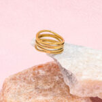 Δαχτυλίδι Ricci από Ανοξείδωτο Ατσάλι – Folie à Trois - Image 2