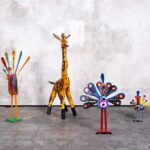 Χειροποίητο Ξύλινο Rustic Παγώνι Nahual – Γουατεμάλας 61 εκ - Image 6