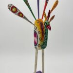 Χειροποίητο Ξύλινο Rustic Παγώνι Nahual – Γουατεμάλας 61 εκ - Image 3