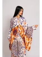 Σετ Βισκόζης με Leopard Print – Oversized Πουκάμισο & Παντελόνι - Image 2