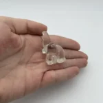 Διαφανής Χαλαζίας (Rock Crystal) Ελέφαντας Α Ποιότητας από Βραζιλία – Λίθος Καθαρότητας & Προστασίας