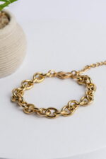 Βραχιόλι Αλυσίδα από Ανοξείδωτο Ατσάλι – Ρυθμιζόμενο