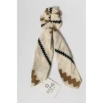 Boho Στέκα Μαλλιών με Φουλάρι (Scrunchie Style) - Image 4