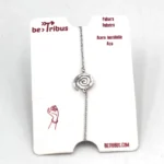 Ατσάλινο Βραχιόλι Leaf – Fine Chain Bracelet από Χειρουργικό Ατσάλι