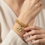 Βραχιόλι – 18K Gold Plated Stainless Steel - Image 4