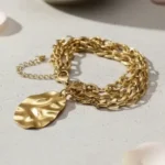Βραχιόλι – 18K Gold Plated Stainless Steel - Image 5